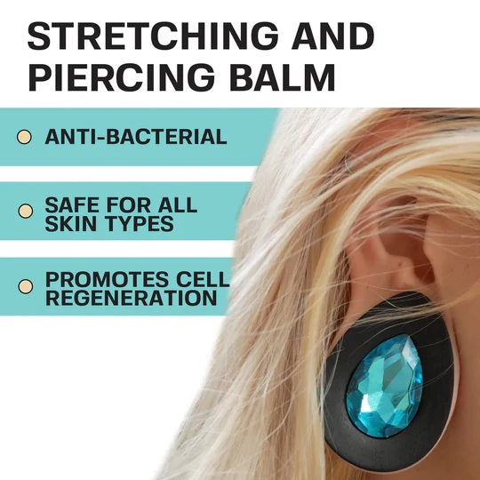 Base Laboratories Ear Stretching Lobe Balm, 1.7 oz
