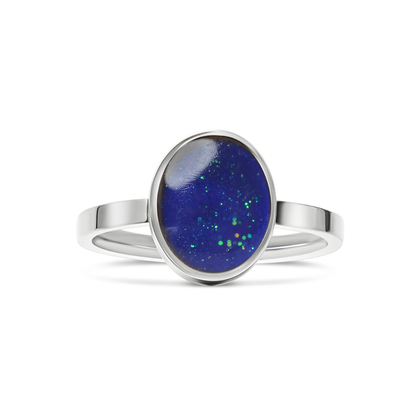 Oval Mood Ring - 316L Stainless Steel