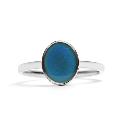 Oval Mood Ring - 316L Stainless Steel