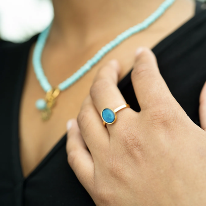 Oval Mood Ring - 316L Stainless Steel