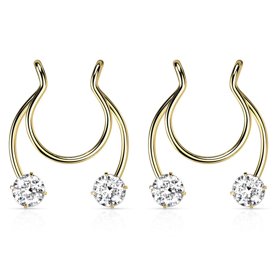 Non-Piercing Nipple Rings – piercedowl