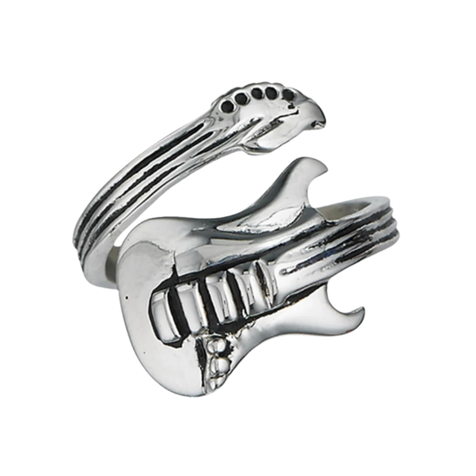 Adjustable Guitar Wrap Ring - Stainless Steel