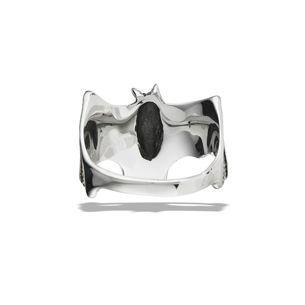 Flying Bat Ring - Stainless Steel