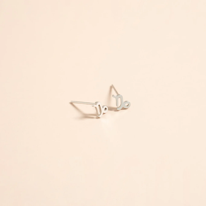 Zodiac Stud Earrings - Pair - 316L Stainless Steel