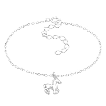 Horse Bracelet - 925 Sterling Silver