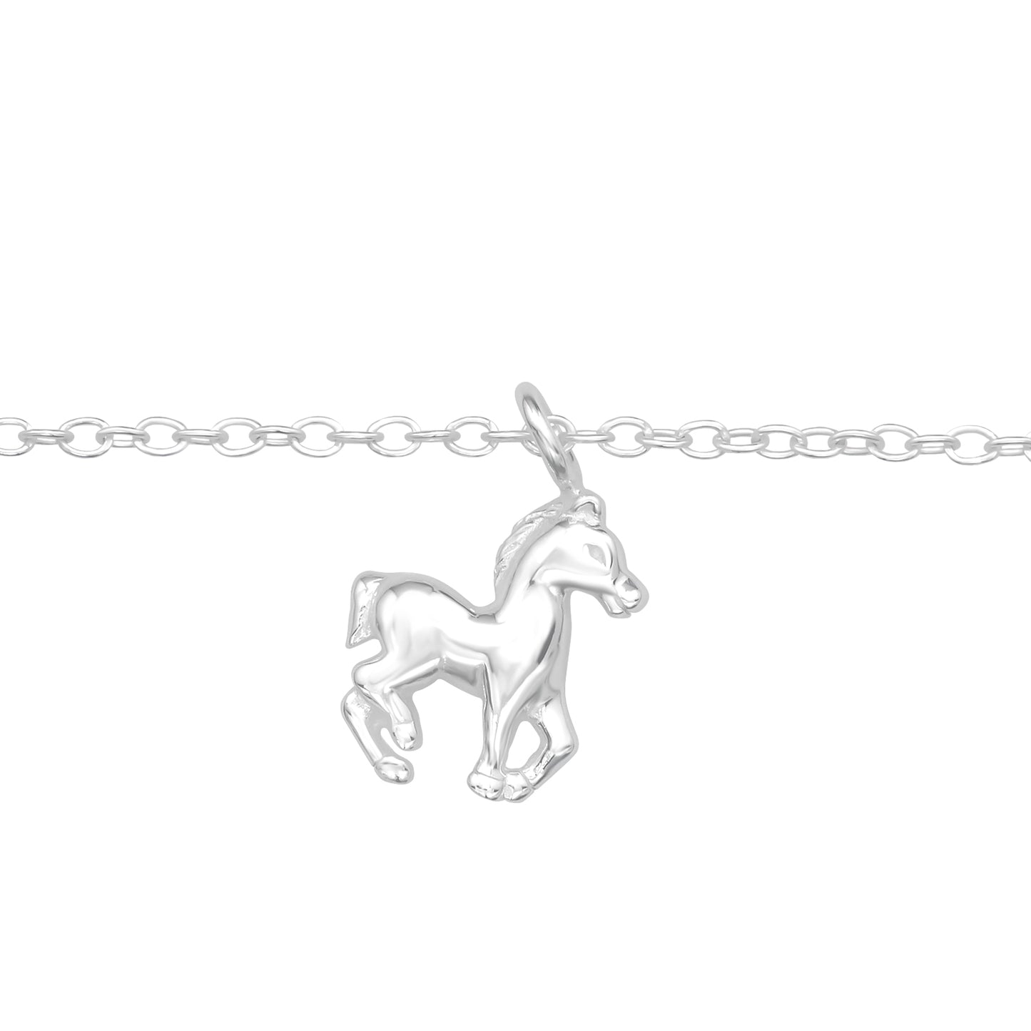 Horse Bracelet - 925 Sterling Silver