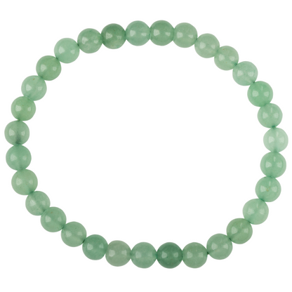 Green Aventurine Natural Stone Bead Stretch Bracelet