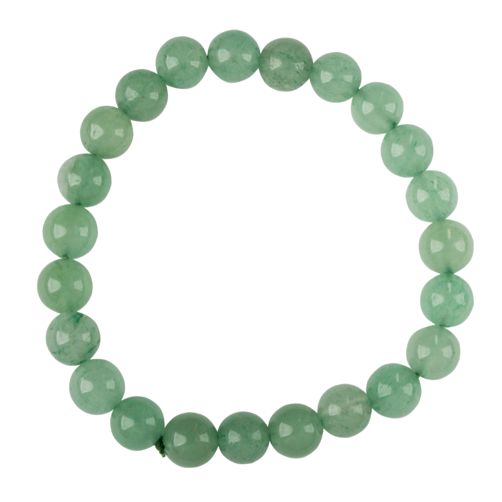 Green Aventurine Natural Stone Bead Stretch Bracelet