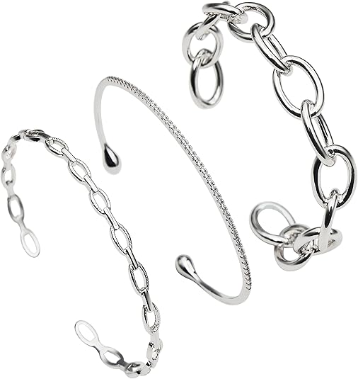 Set of 3 Stacking Bracelets
