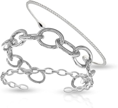 Set of 3 Stacking Bracelets