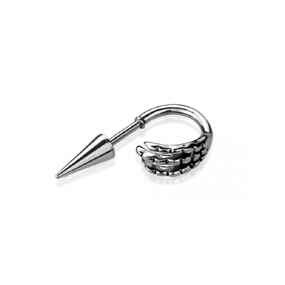 Dragon Claw with Spike End Cartilage Hoop - 316L Stainless Steel