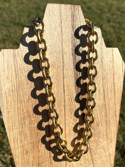 Heavy Chain Necklace - Stainless Steel