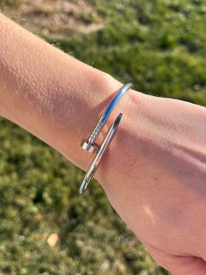 Nail Bracelet - Stainless Steel