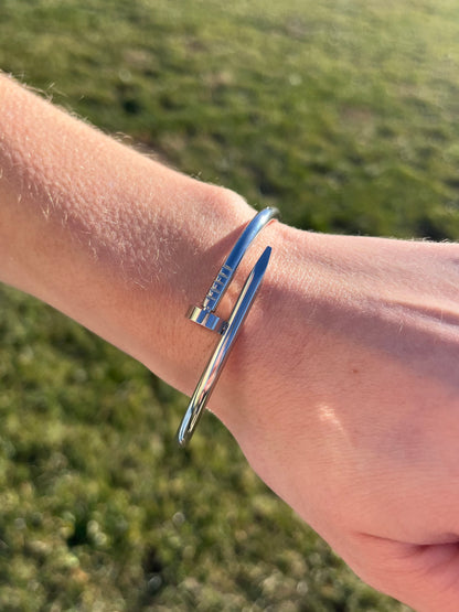 Nail Bracelet - Stainless Steel