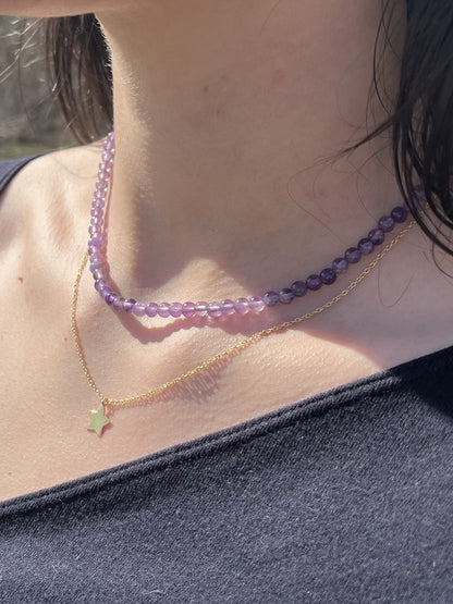 Star Pendant Necklace - Gold Plated 925 Sterling Silver