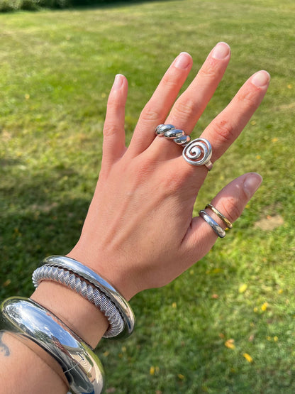 Croissant Ring - 304 Stainless Steel