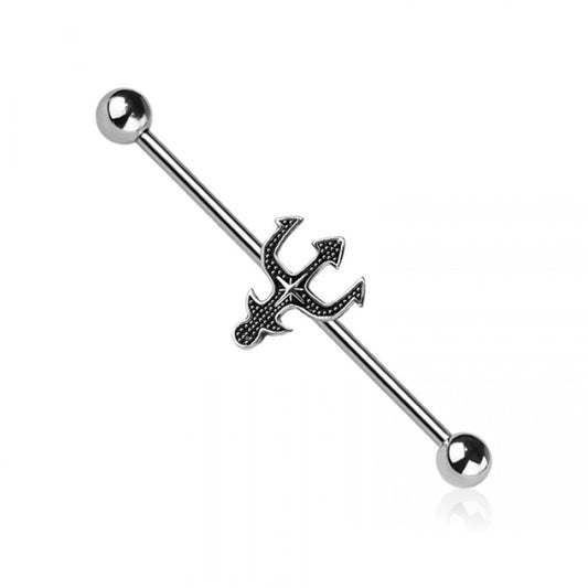 Trident Industrial Barbell - 316L Stainless Steel