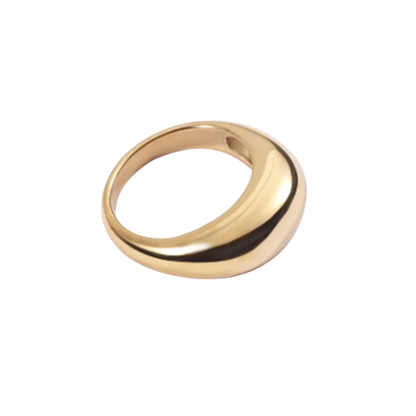 Dome Chunky Statement Ring - 304 Stainless Steel