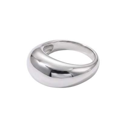 Dome Chunky Statement Ring - 304 Stainless Steel