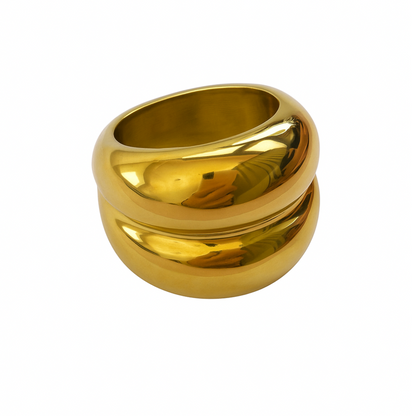 Double Dome Ring - 316L Stainless Steel