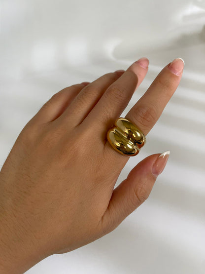 Double Dome Ring - 316L Stainless Steel