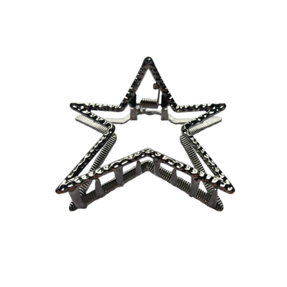 Metal Star Shaped Claw Hair Clip