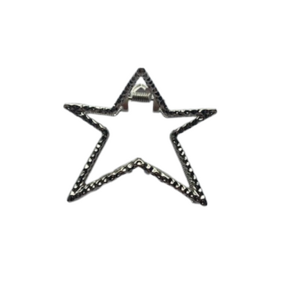 Metal Star Shaped Claw Hair Clip