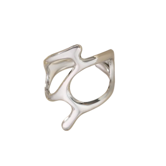 Open Dripping Design Adjustable Ring - 304 Stainless Steel