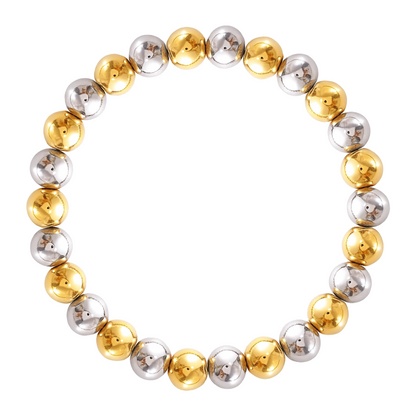 Ball Stretch Bracelet - Stainless Steel