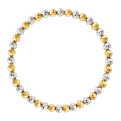 Ball Stretch Bracelet - Stainless Steel