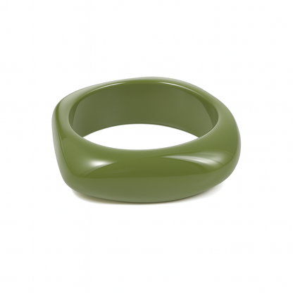Chunky Square Bangle Bracelet