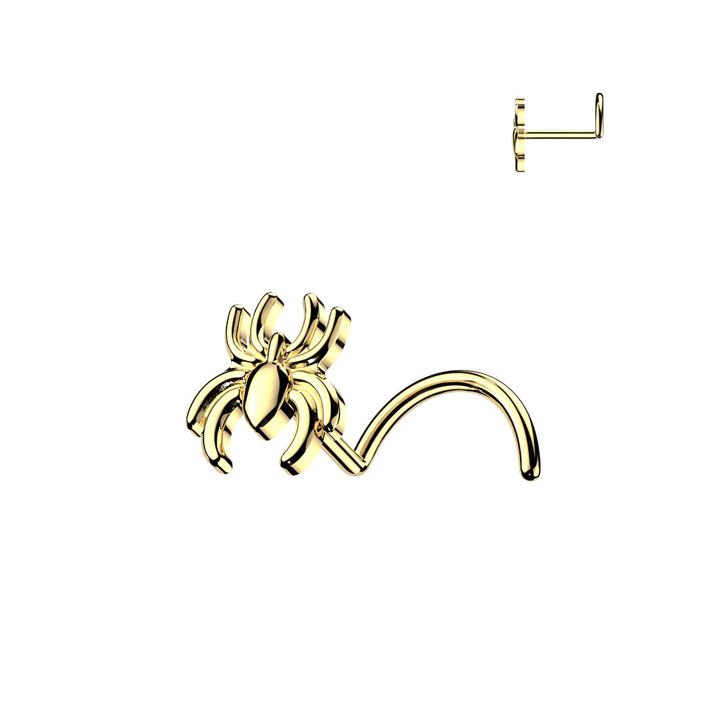 Spider Top Nose Screw - 316L Stainless Steel