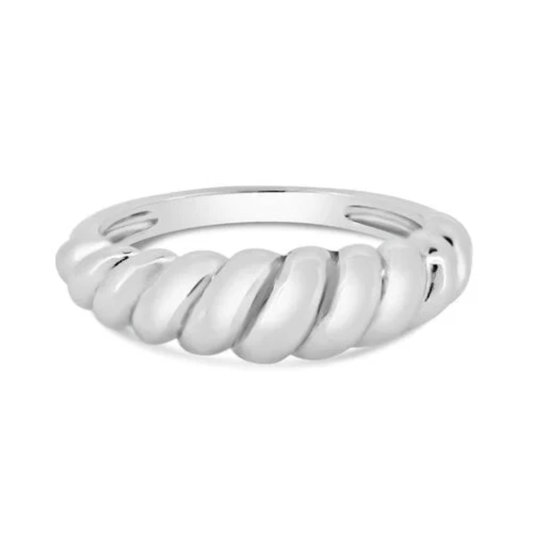 Croissant Ring - 925 Sterling Silver