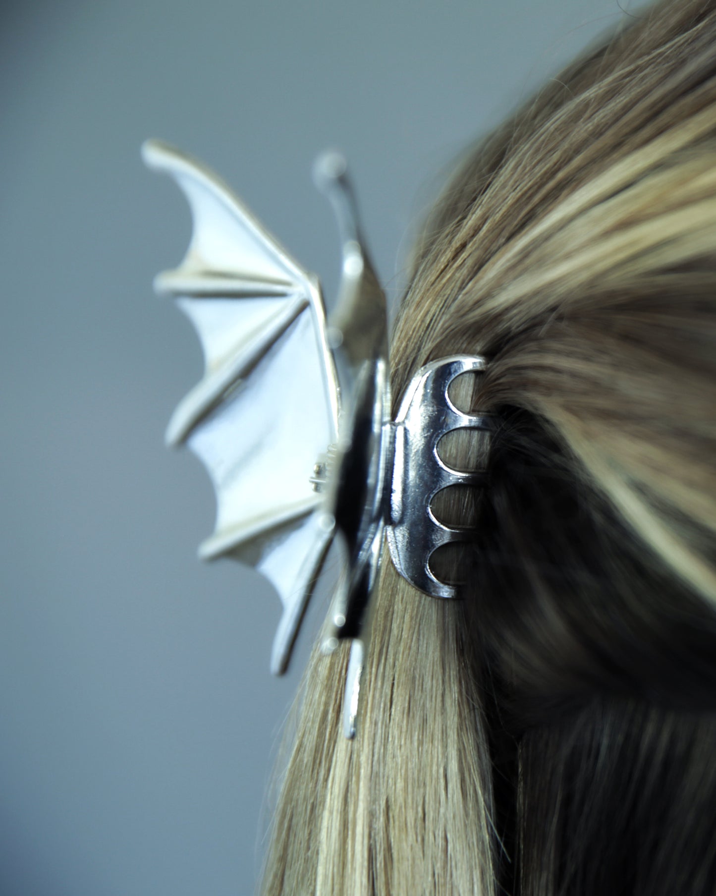 Metal Bat Wings Claw Hair Clip