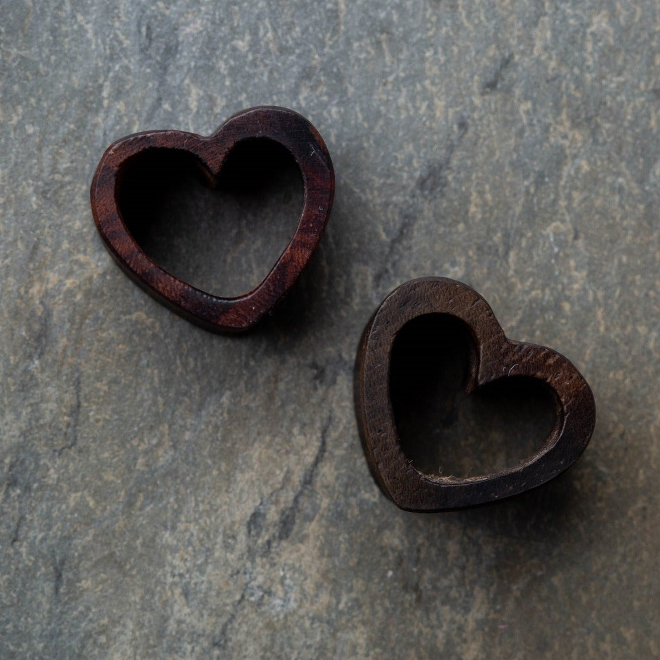 Organic Sono Wood Heart Shaped Tunnels