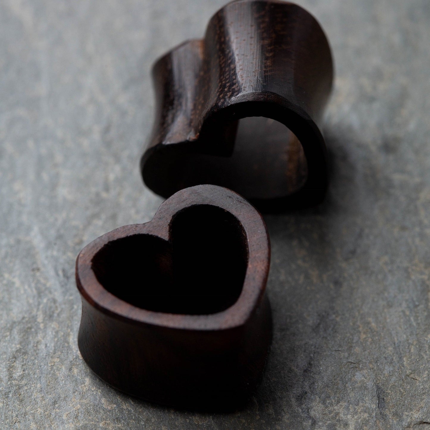 Organic Sono Wood Heart Shaped Tunnels