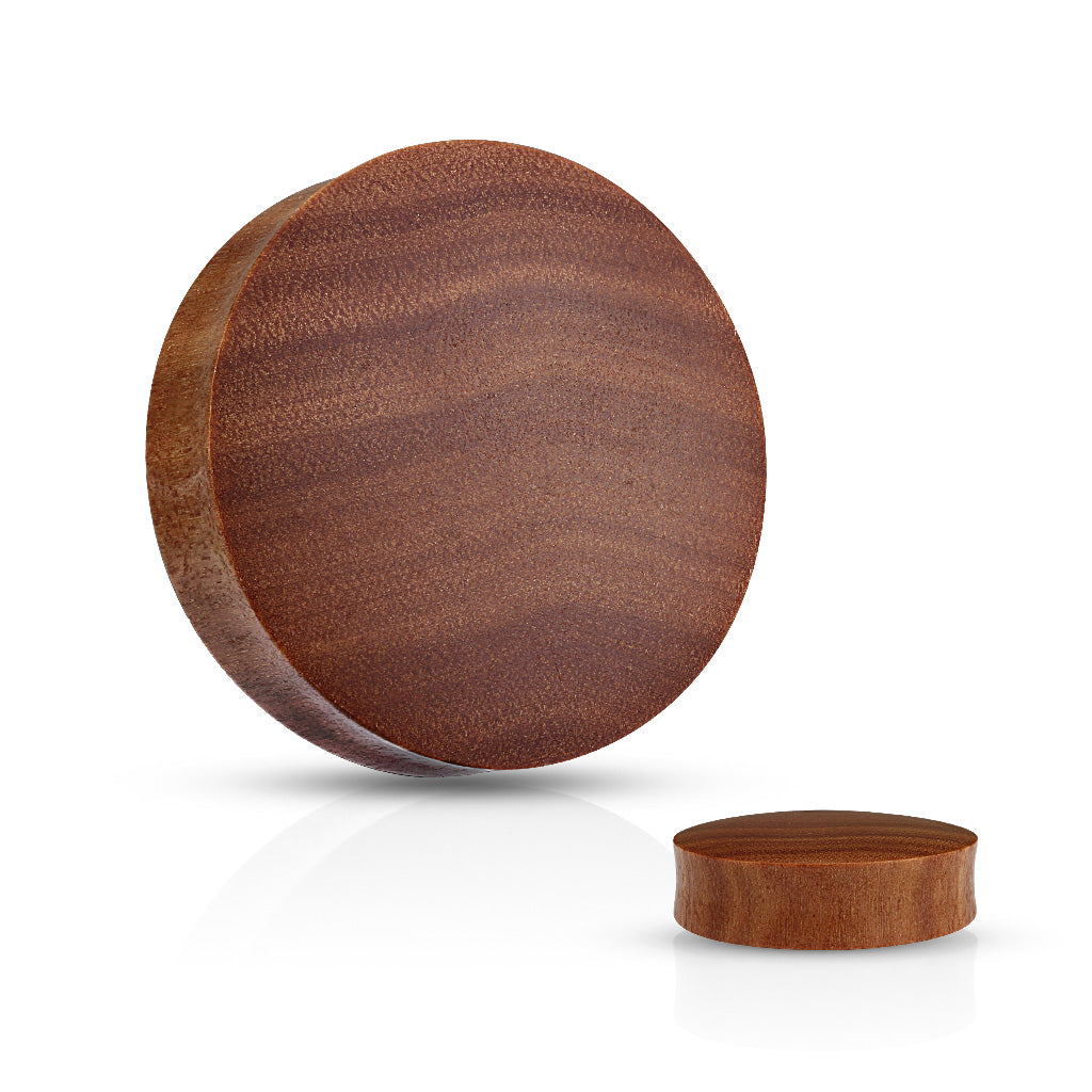 Convex Organic Saba Wood Saddle Fit Plugs - Pair