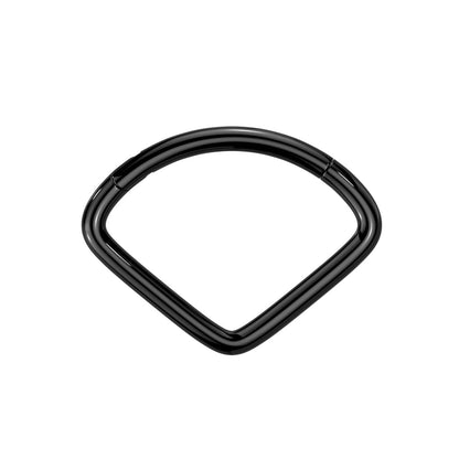 Wide Chevron Shaped Hinged Segment Ring - F136 Implant Grade Titanium