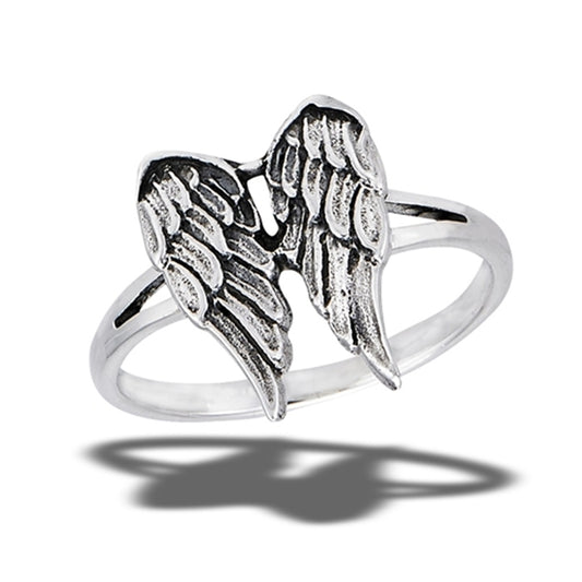 Angel Wings Ring - 925 Sterling Silver