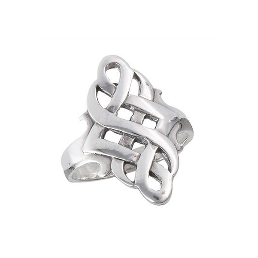 Endless Celtic Knot Ring - 925 Sterling Silver