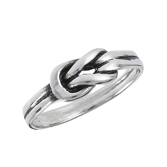 Knot Ring - 925 Sterling Silver