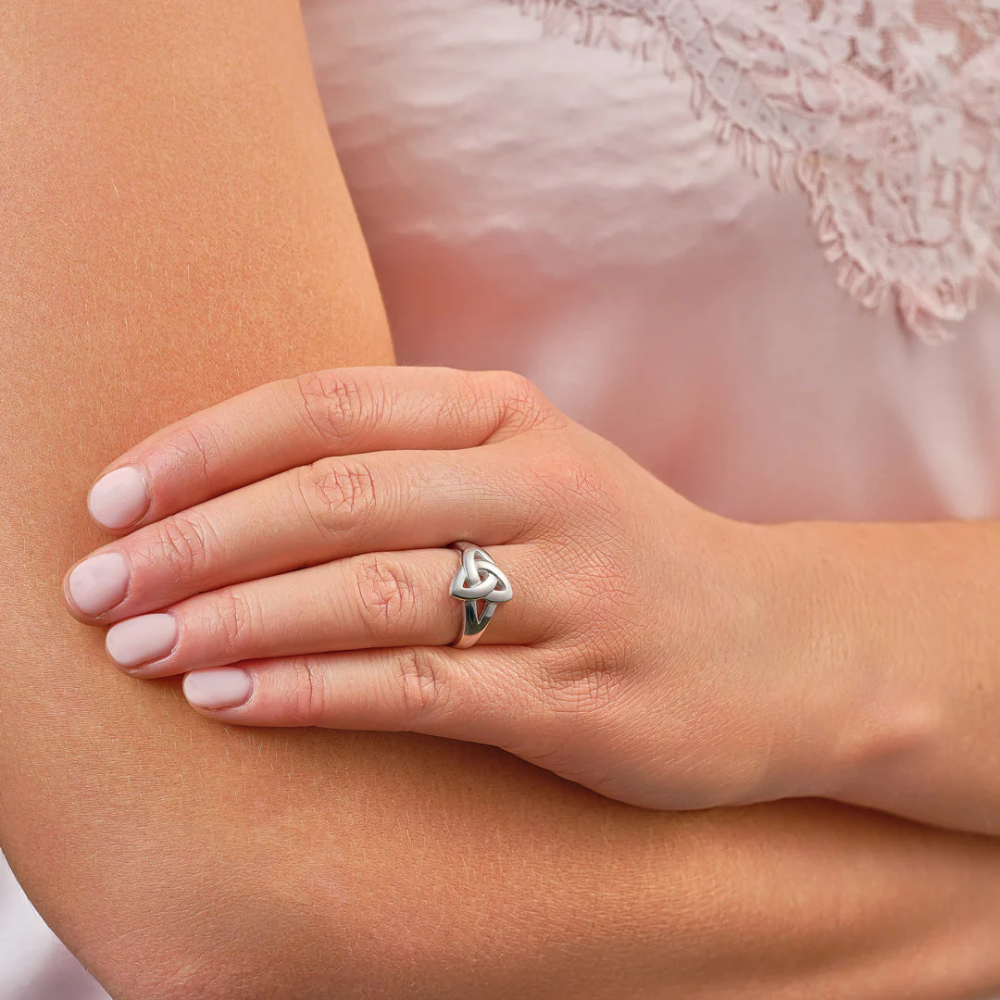 Trinity Knot Ring - 925 Sterling Silver