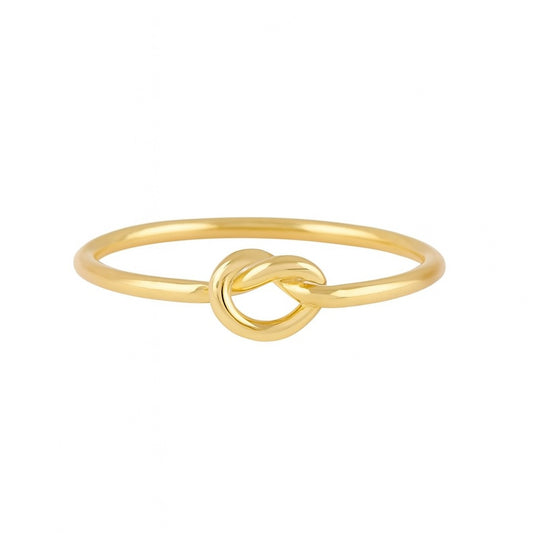 Love Knot Ring - Gold Plated 925 Sterling Silver