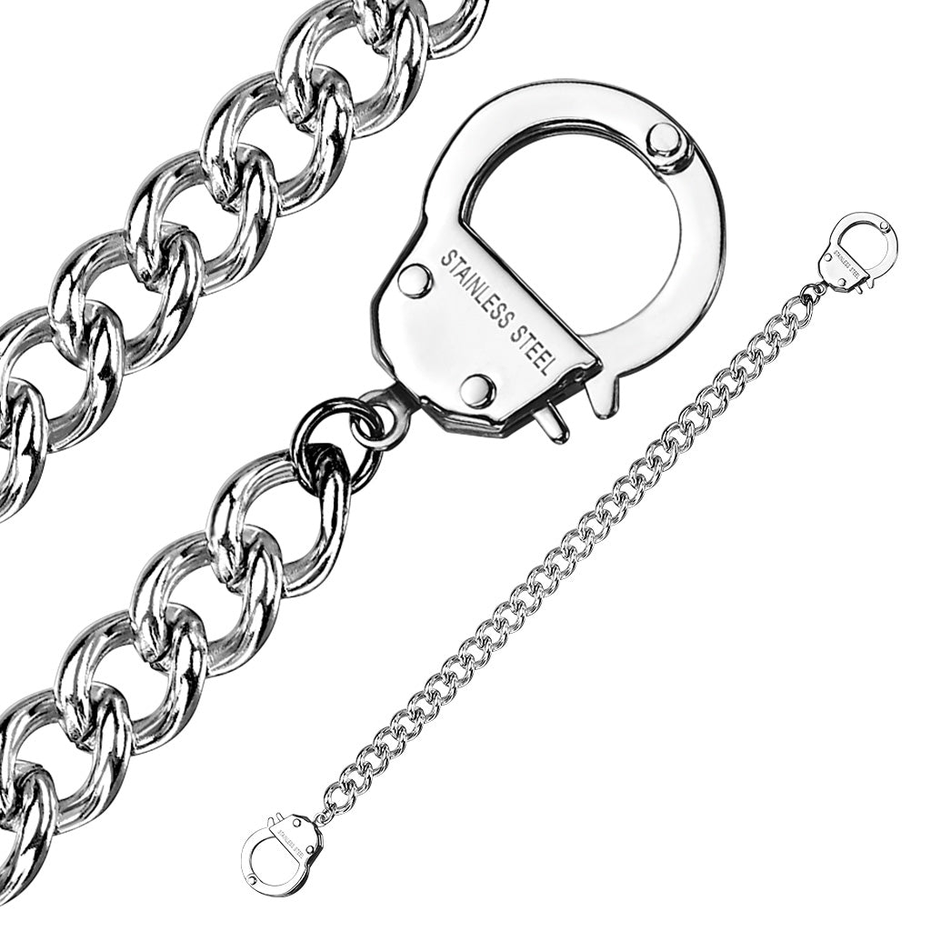 Handcuff Bracelet - 316L Stainless Steel