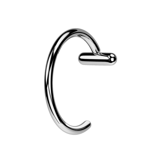 Bar Stopper End Nose Ring - ASTM F-136 Implant Grade Titanium