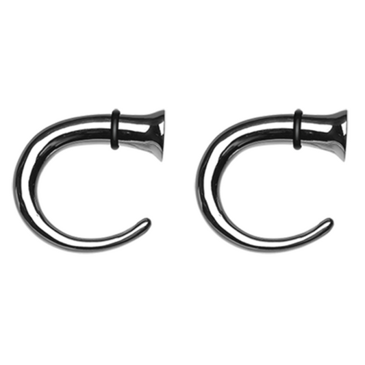 Round Nail Hook Hanging Tapers - Pair - 316L Stainless Steel