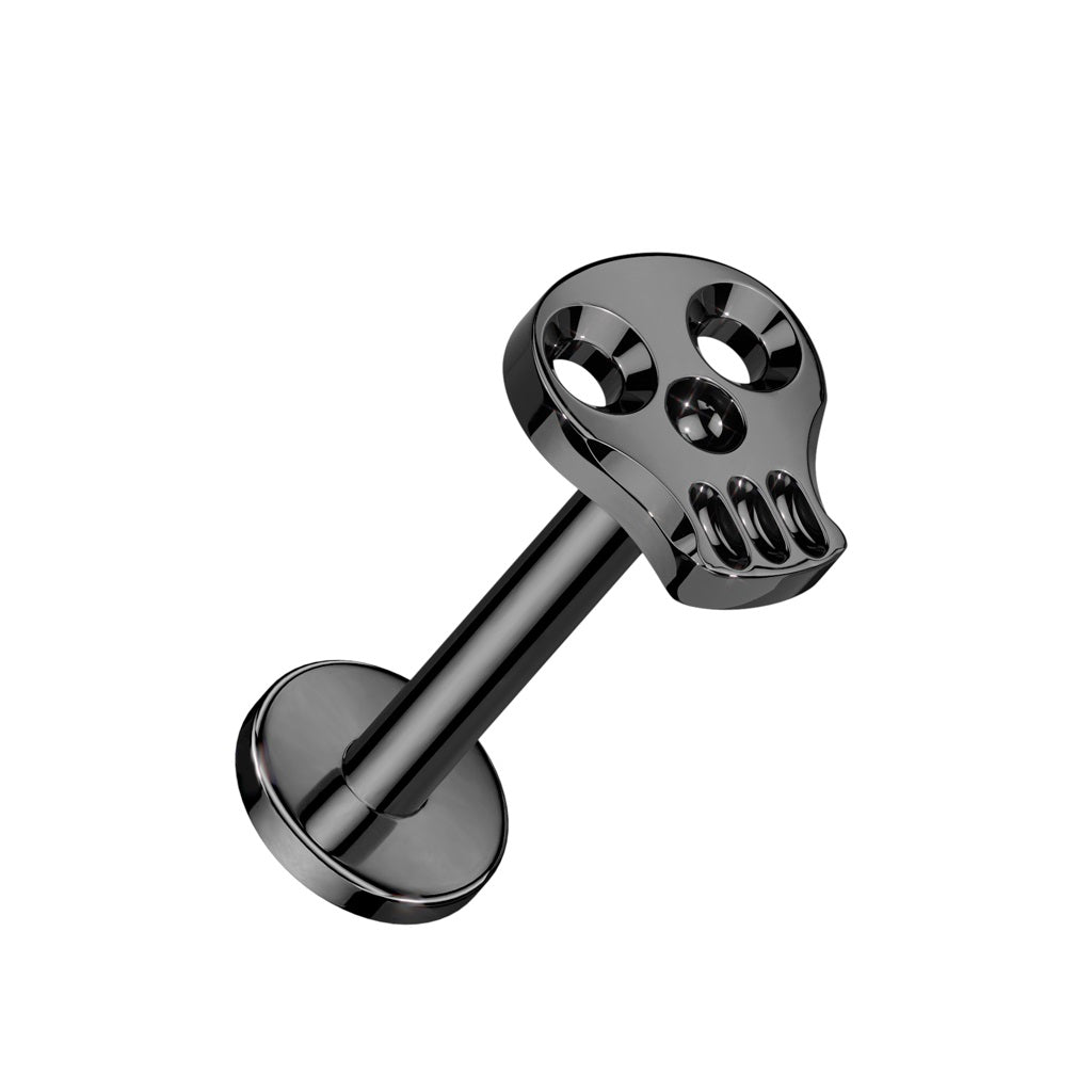 Internally Threaded Skull Flat Back Stud - ASTM F-136 Implant Grade Titanium