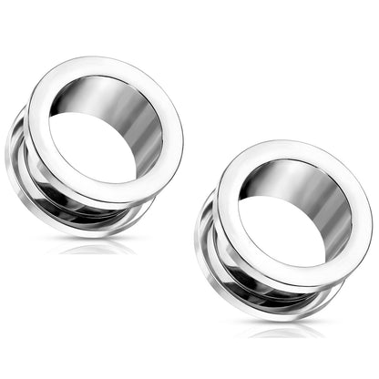 Screw Fit Tunnels - F136 Implant Grade Titanium - Pair