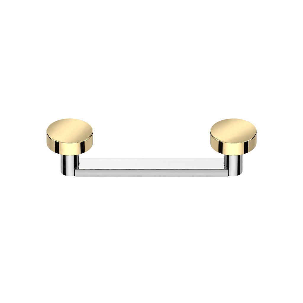 Internally Threaded Flat Circle Tops Flat Surface Barbell - ASTM F-136 Implant Grade Titanium