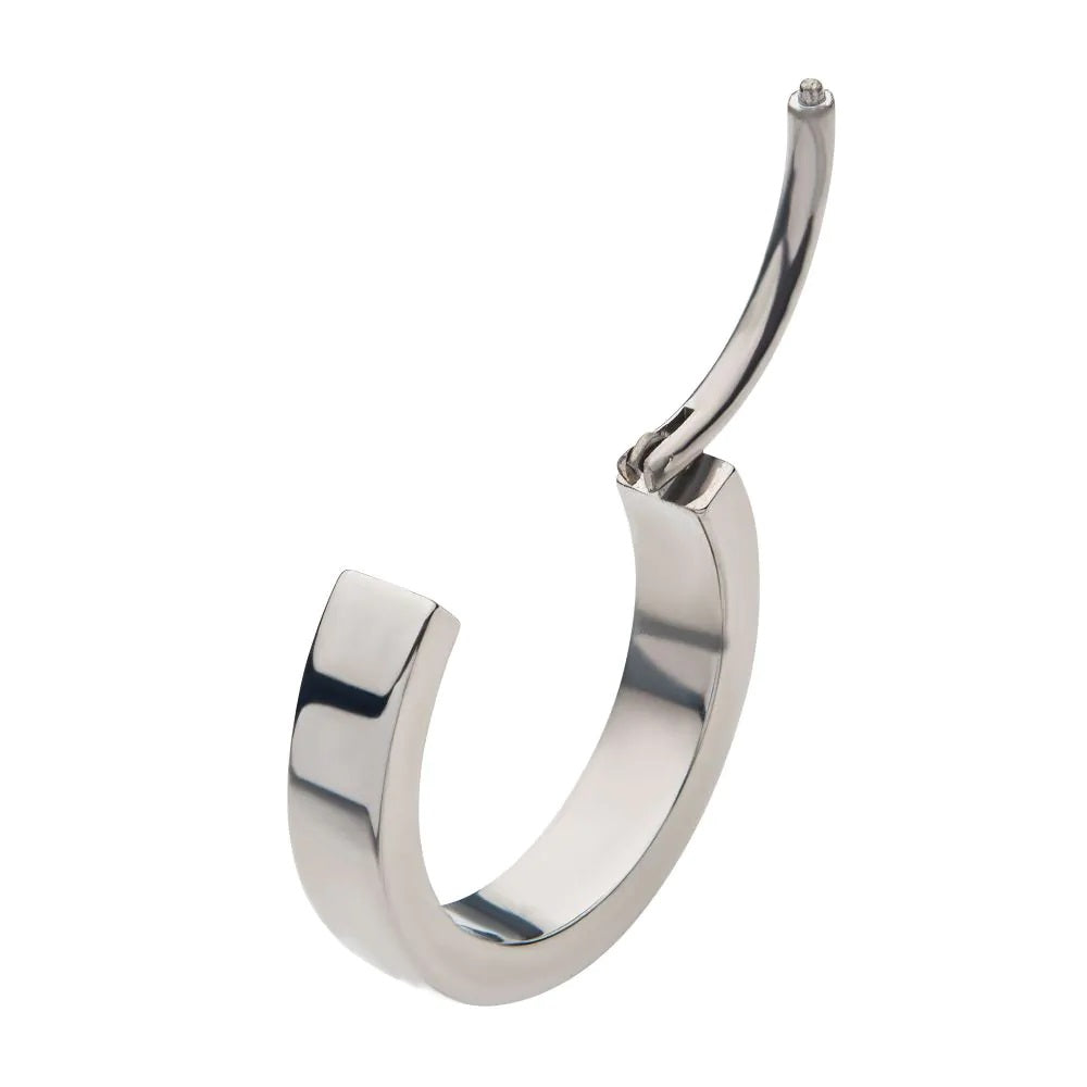 2.5mm Thick Hinged Segment Clicker Ring - ASTM F-136 Implant Grade Titanium